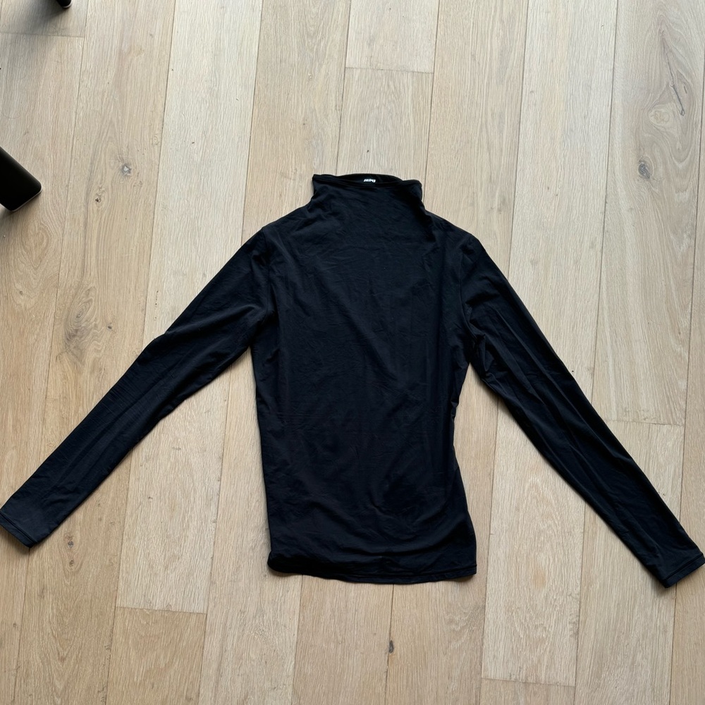 Skims Black Turtlneck